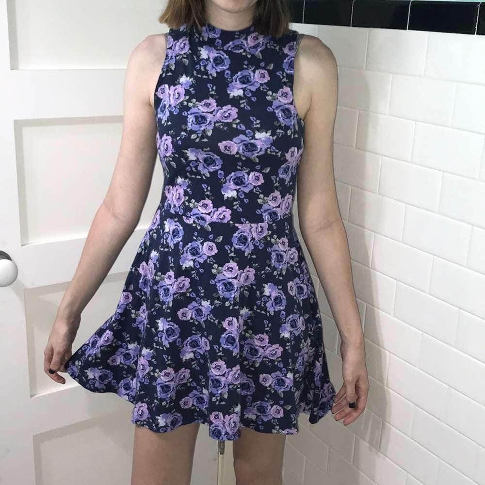 Mockneck Skater Sundress